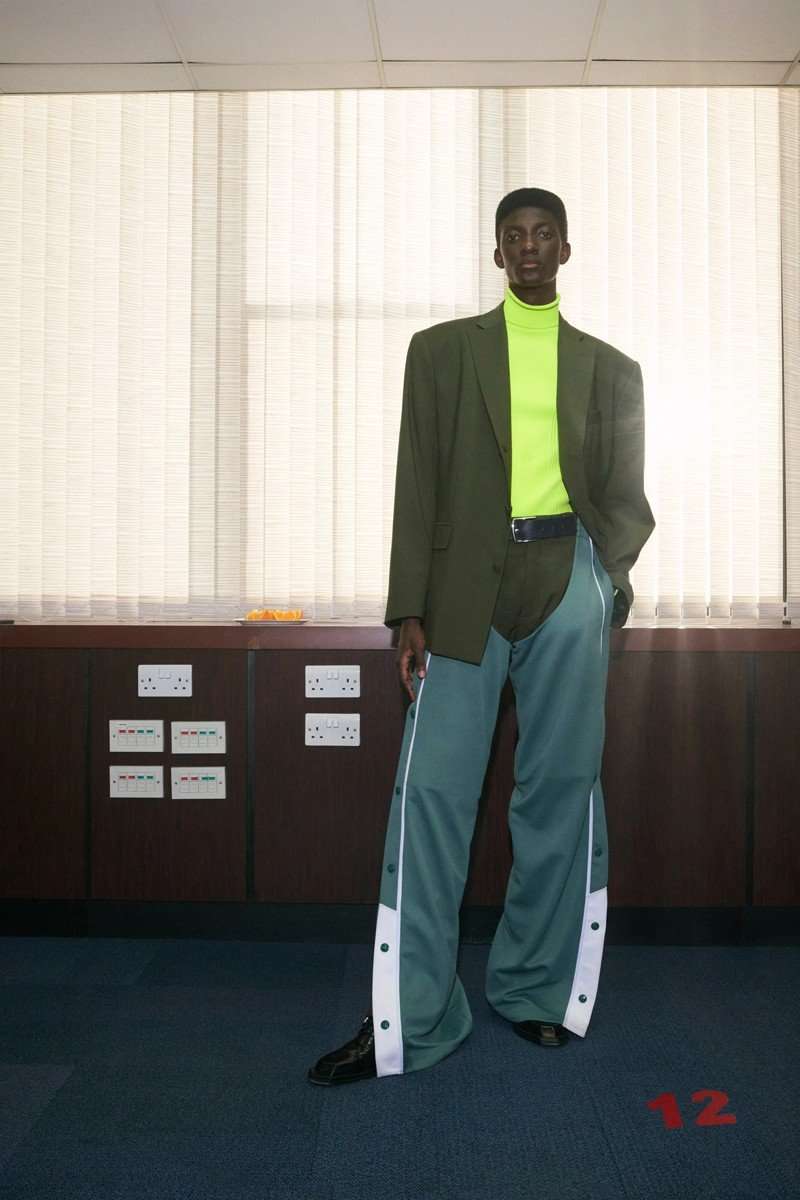 MARTINE ROSE FW21: FOOTBALL MEETS CLUB CULTURE