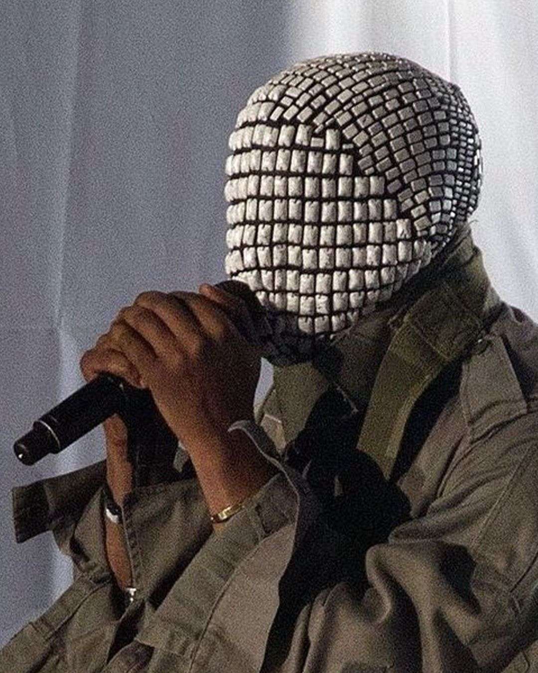 kanye west yeezus margiela mask