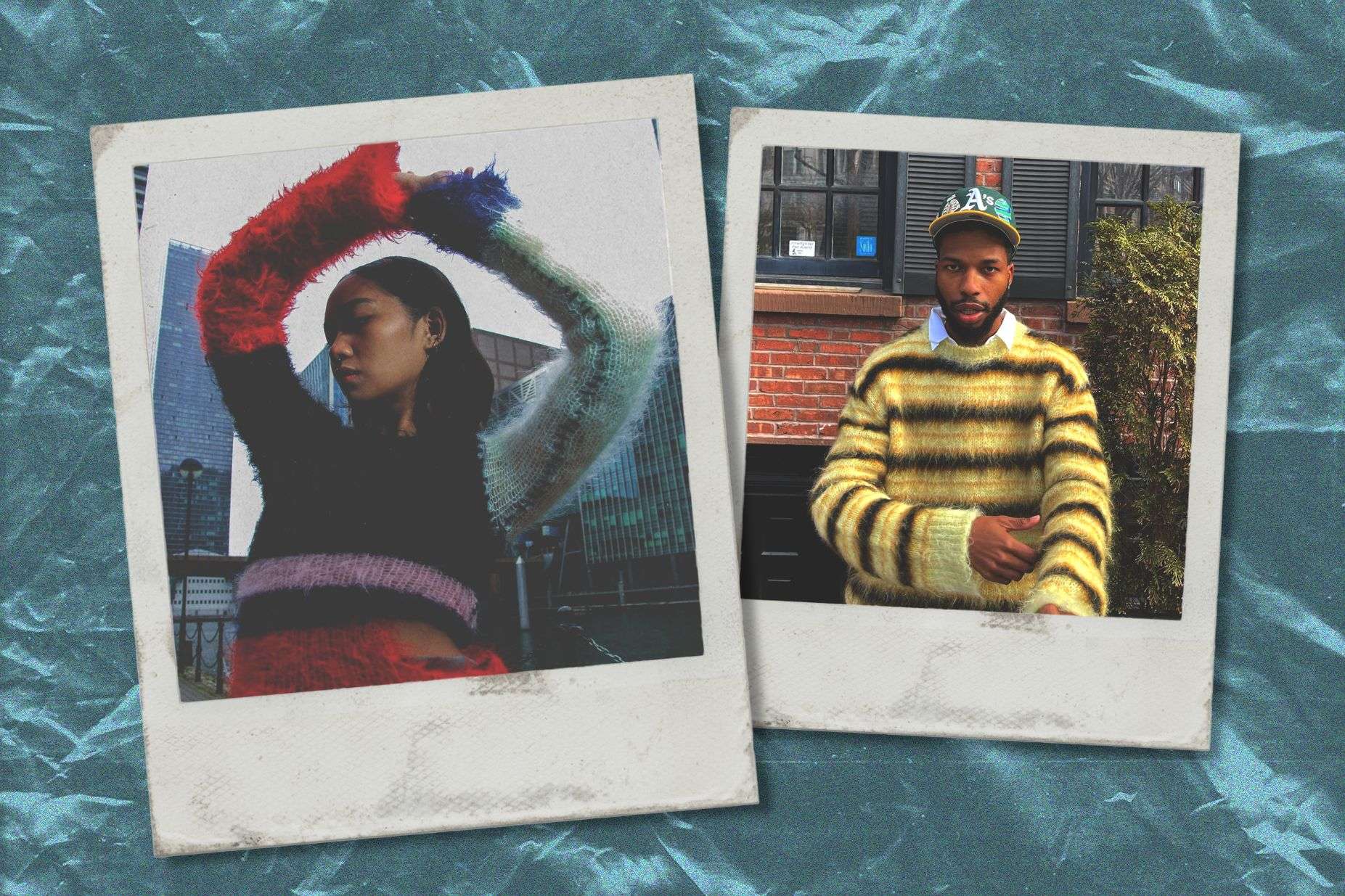 RISE OF THE COZY BOY + KNITWEAR REVOLUTION + TRENDING TEXTURE = FUZZY GIRL SUMMER