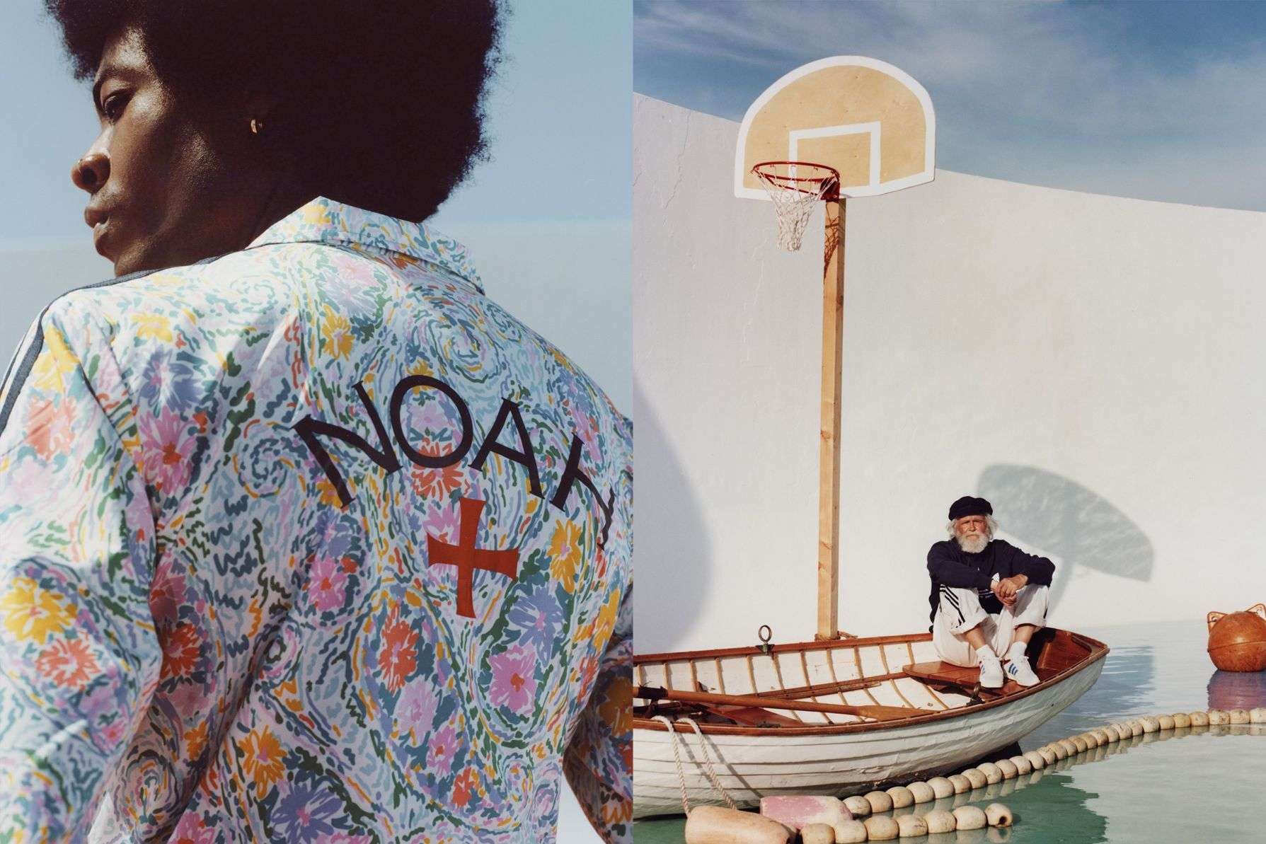 NOAH & ADIDAS' NEW COLLECTION IS A SUSTAINABLE, FLORAL HOME RUN