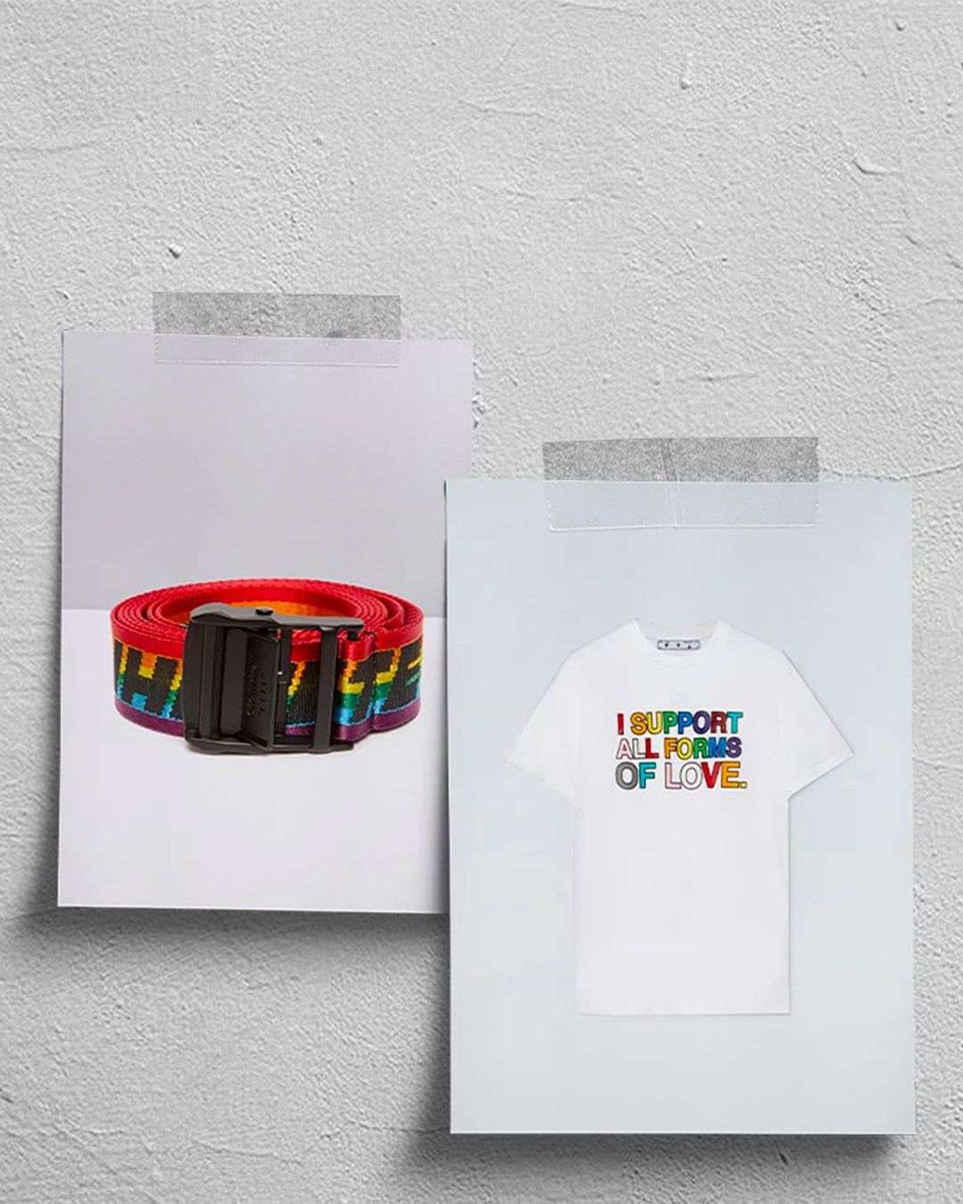 'I SUPPORT ALL FORMS OF LOVE': OFF-WHITE'S NEW CAPSULE