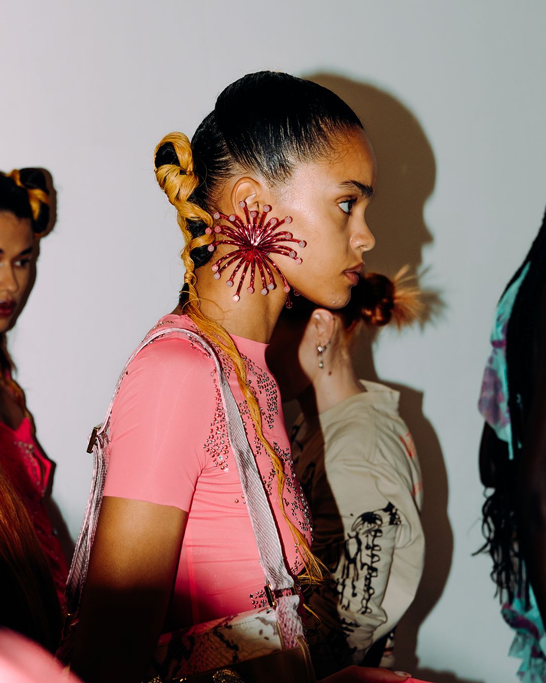 POSTER GIRL WAS THE CLOSEST LFW IS GETTING TO A PARTY