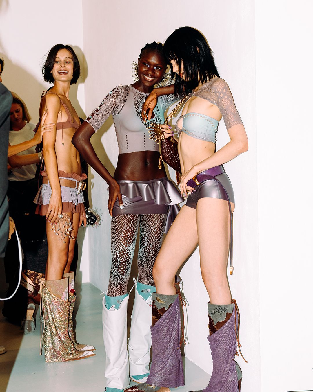 POSTER GIRL WAS THE CLOSEST LFW IS GETTING TO A PARTY