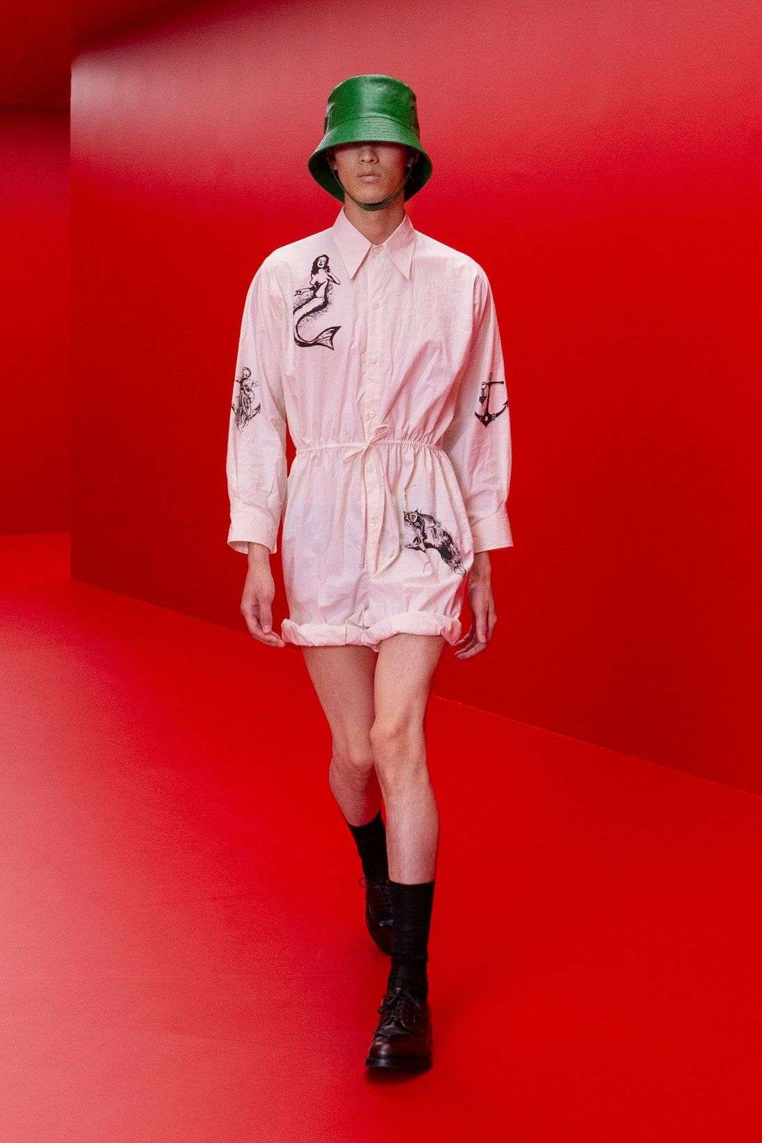 SHORT SHORTS AND BUCKET HATS: PRADA SS22 IS A SUMMER VIBE