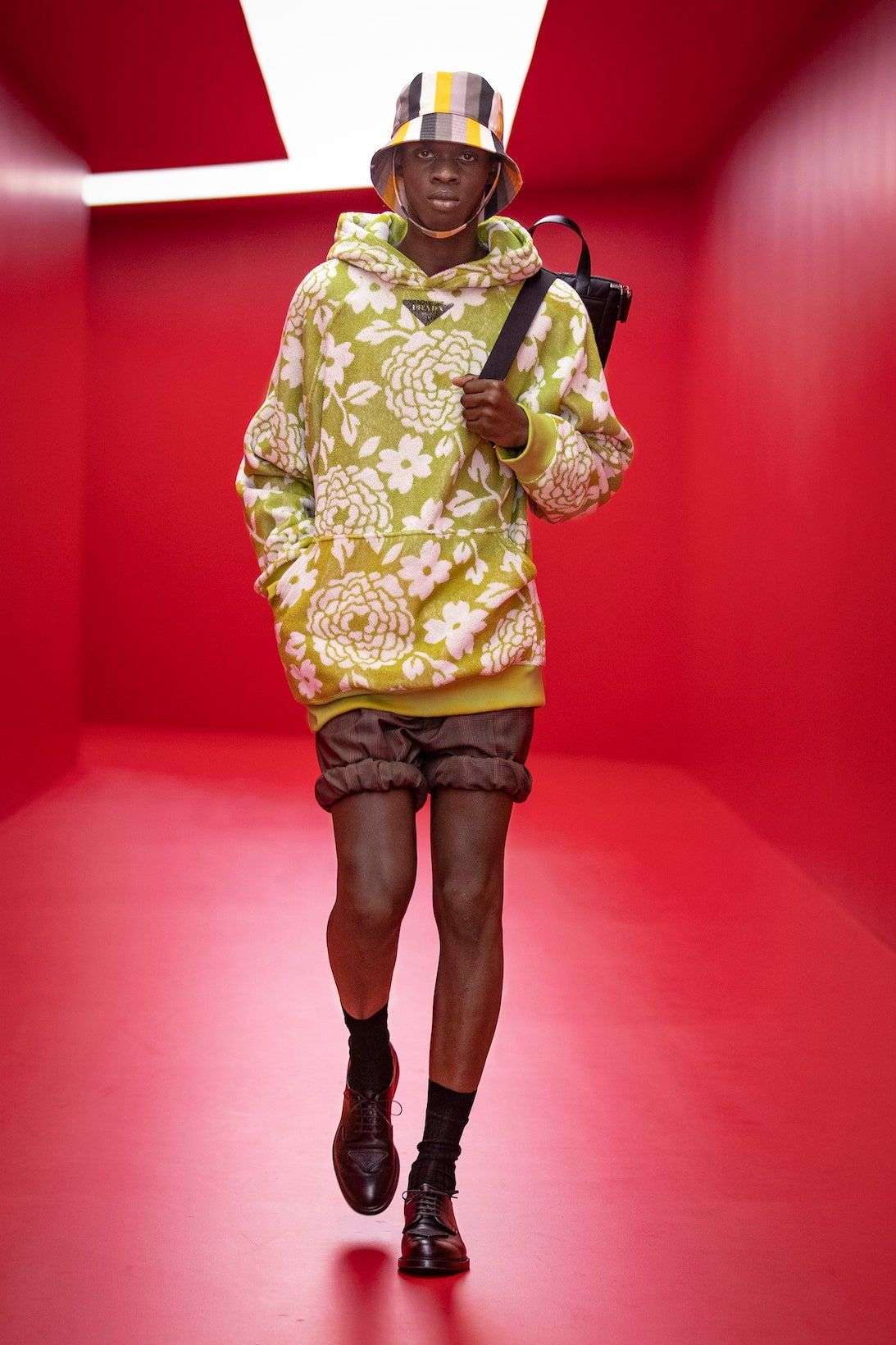 SHORT SHORTS AND BUCKET HATS: PRADA SS22 IS A SUMMER VIBE