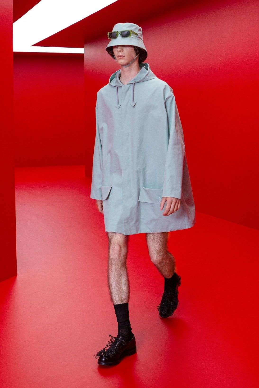 SHORT SHORTS AND BUCKET HATS: PRADA SS22 IS A SUMMER VIBE
