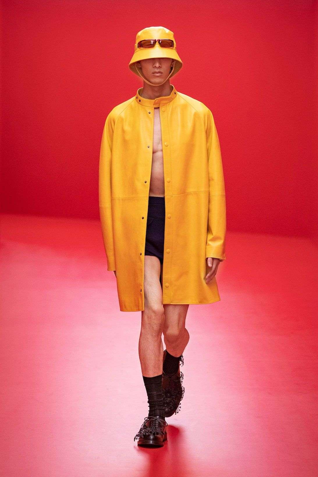 SHORT SHORTS AND BUCKET HATS: PRADA SS22 IS A SUMMER VIBE