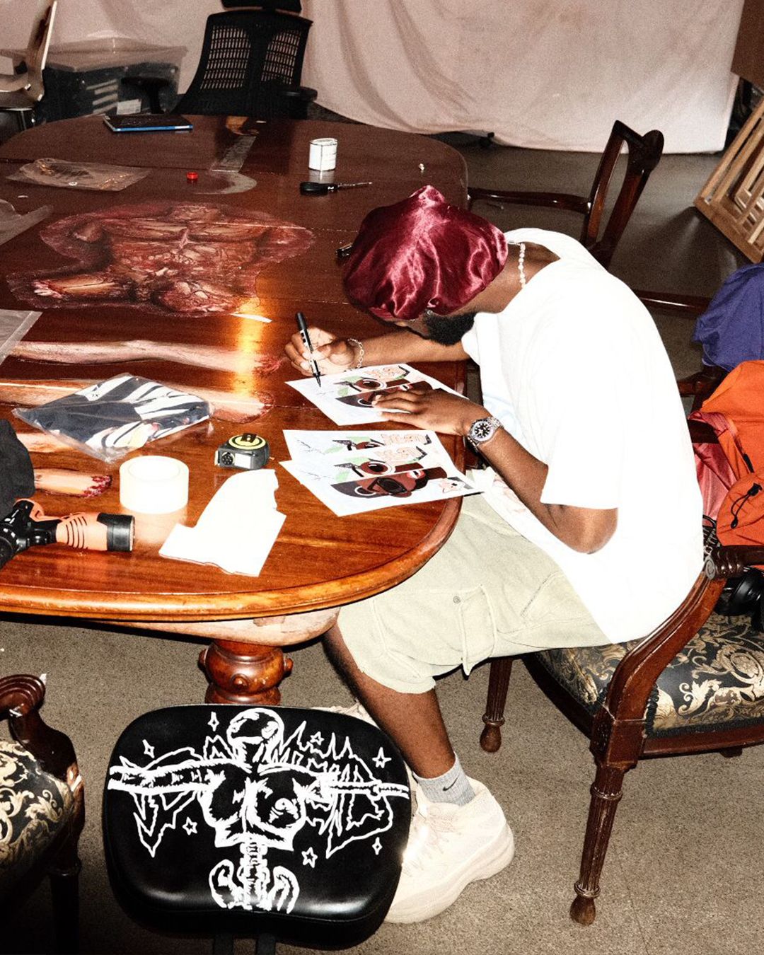 RICO BREAKS DOWN INTUITIVE ART, ORGANIC RELATIONSHIPS & ASKS WHO IS SAINTE