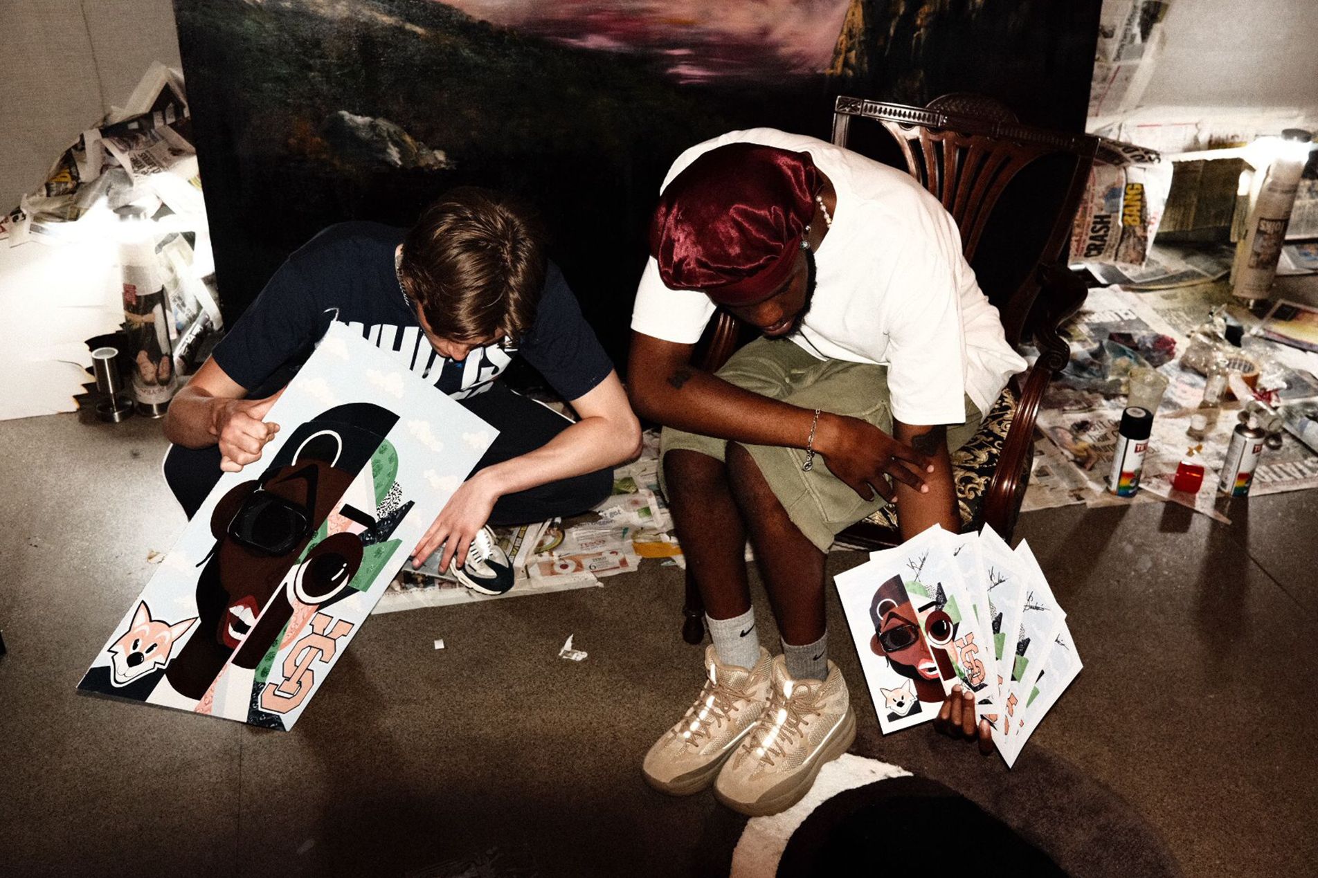 RICO BREAKS DOWN INTUITIVE ART, ORGANIC RELATIONSHIPS & ASKS WHO IS SAINTE