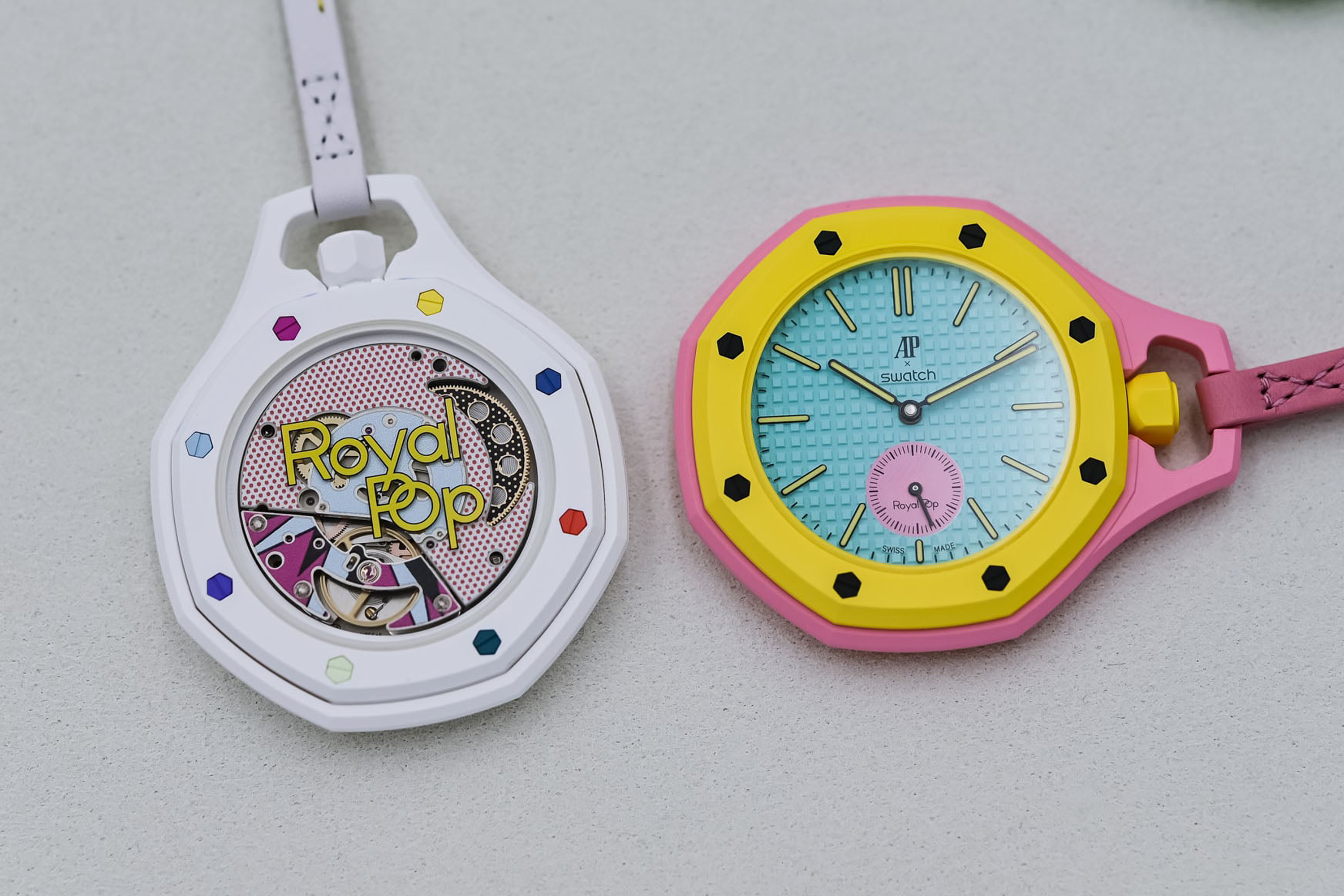 Take a first official look at the Swatch x Audemars Piguet collaboration