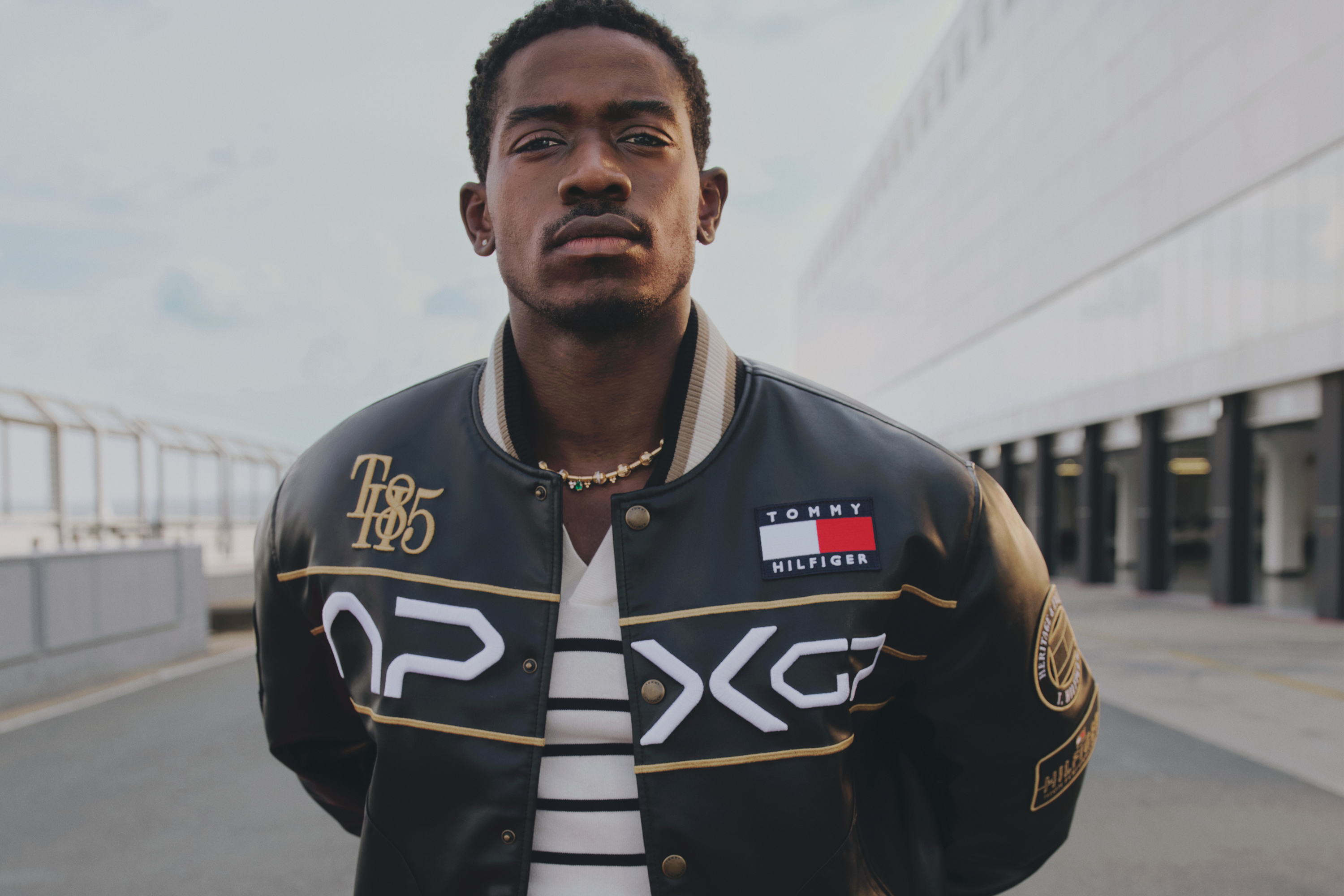 Damson Idris features in Tommy Hilfiger’s new APXGP collection