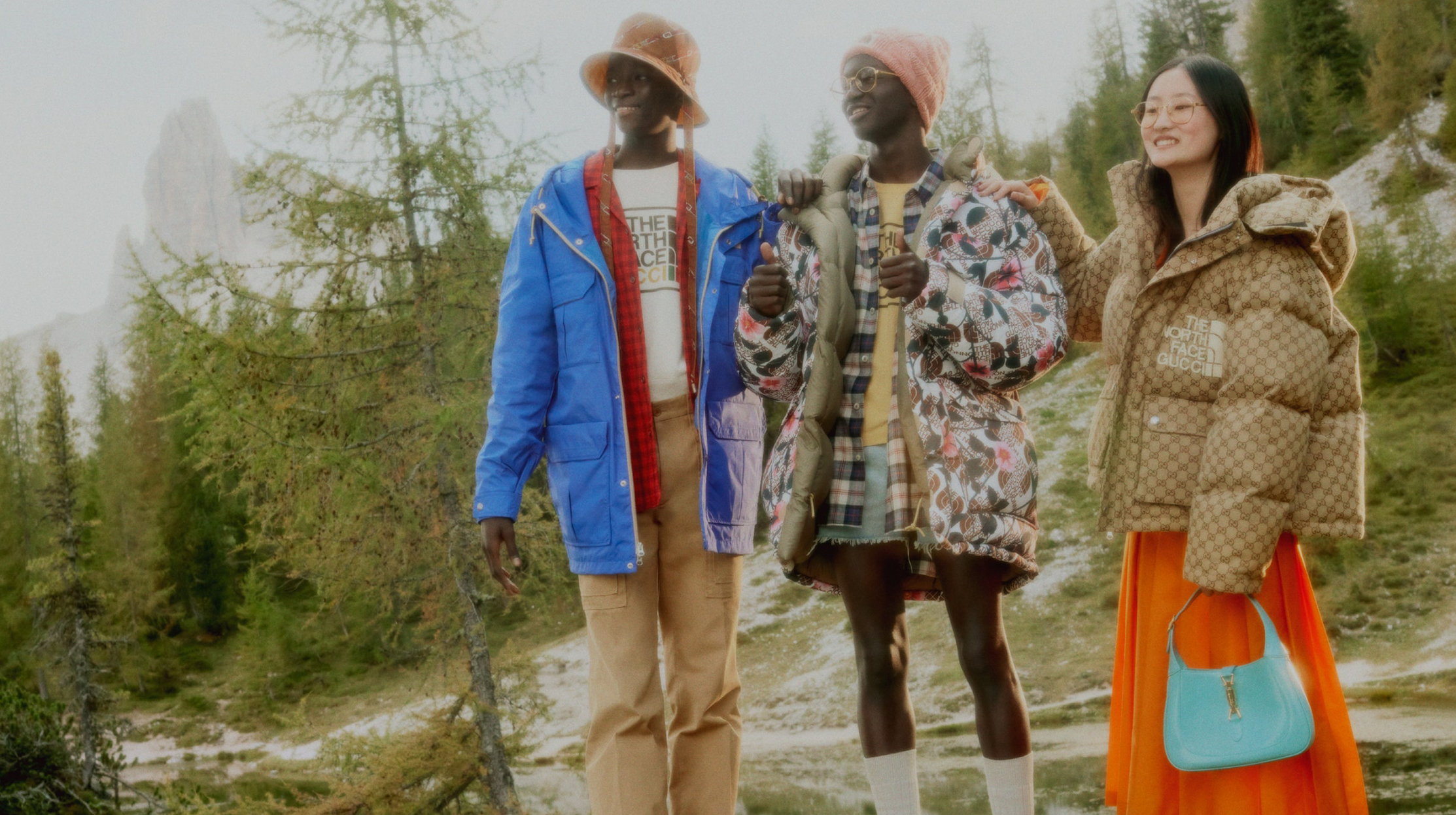 GUCCI X THE NORTH FACE MAKE US WANT TO EXPLORE THE GREAT OUTDOORS