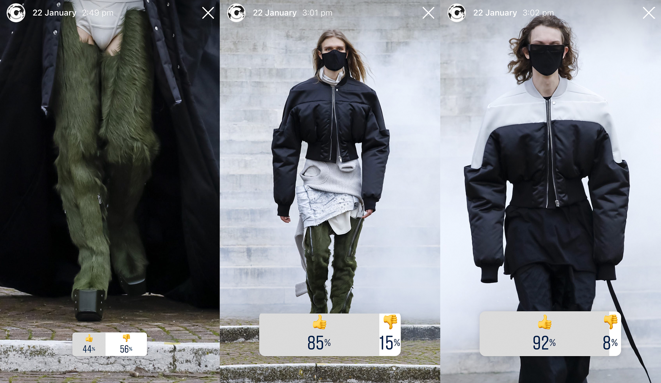 THE BEST LOOKS OF MEN’S FW21 ACCORDING TO YOU