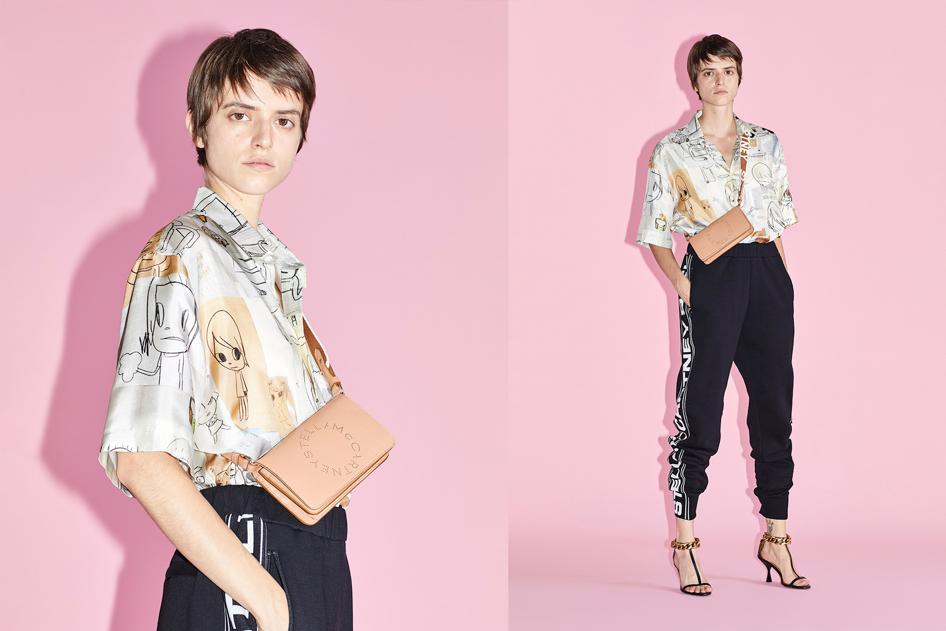 STELLA MCCARTNEY X YOSHITOMO NARA: A YOUTHFUL PUNK-INSPIRED COLLABORATION