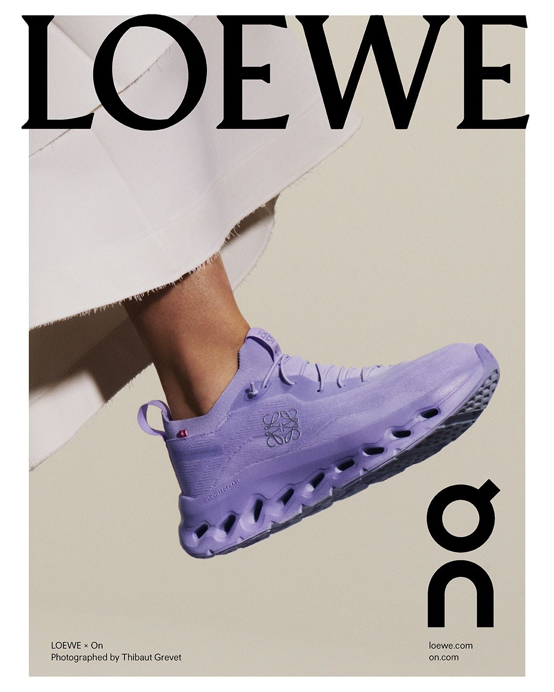 LOEWE and On Running serve a second round of comfy couture