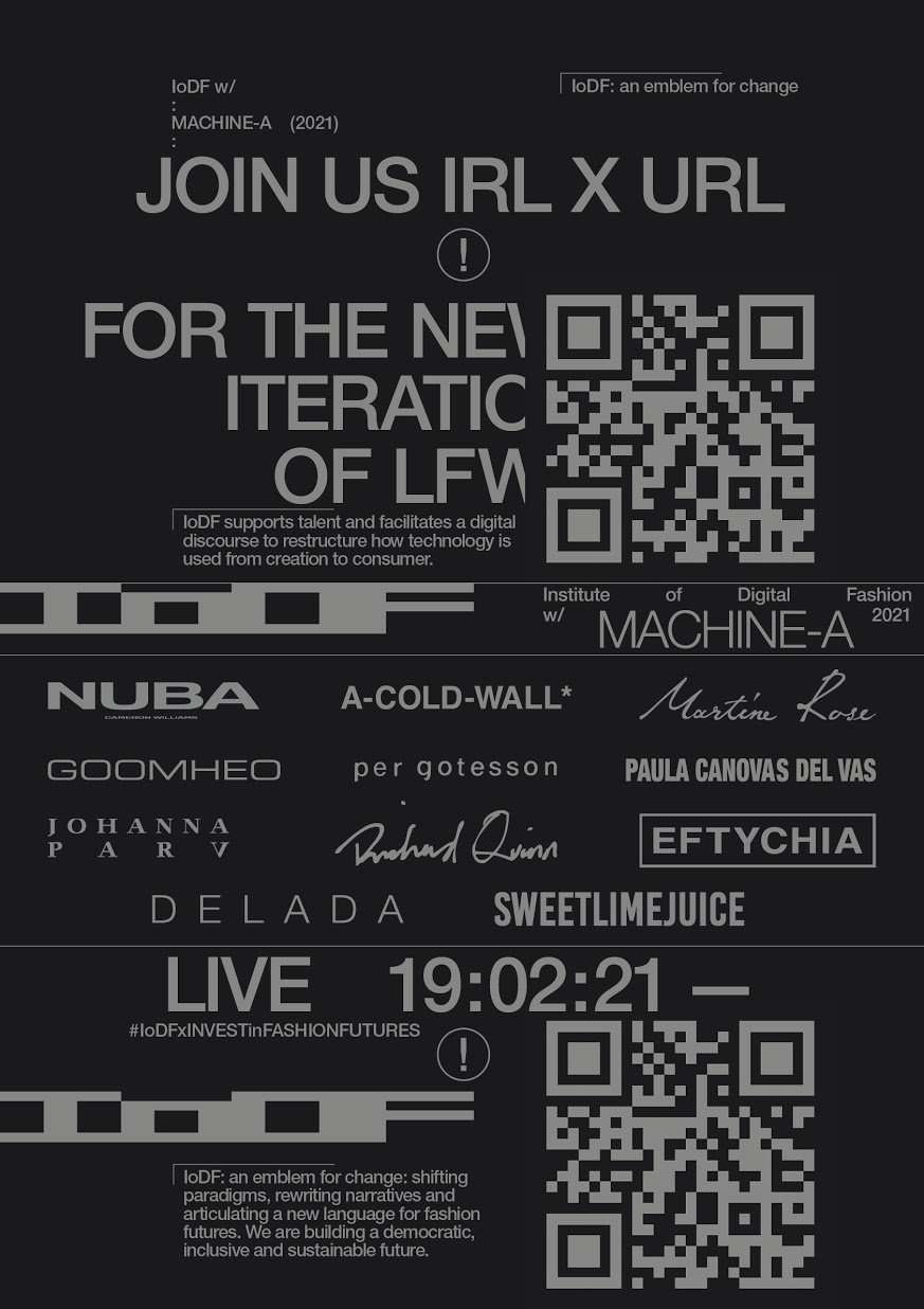 IoDF PRESENTS A NEW FUTURE WITH MACHINE-A FOR LFW
