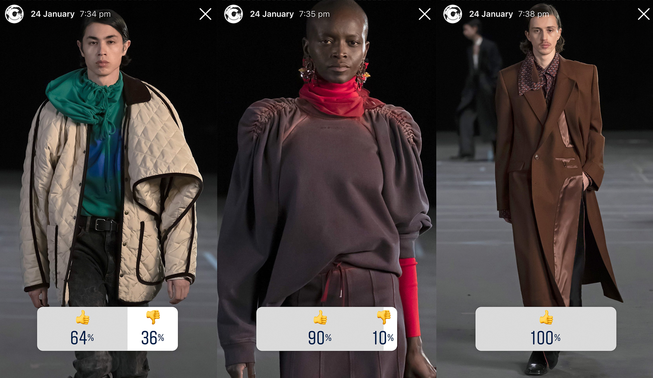 THE BEST LOOKS OF MEN’S FW21 ACCORDING TO YOU