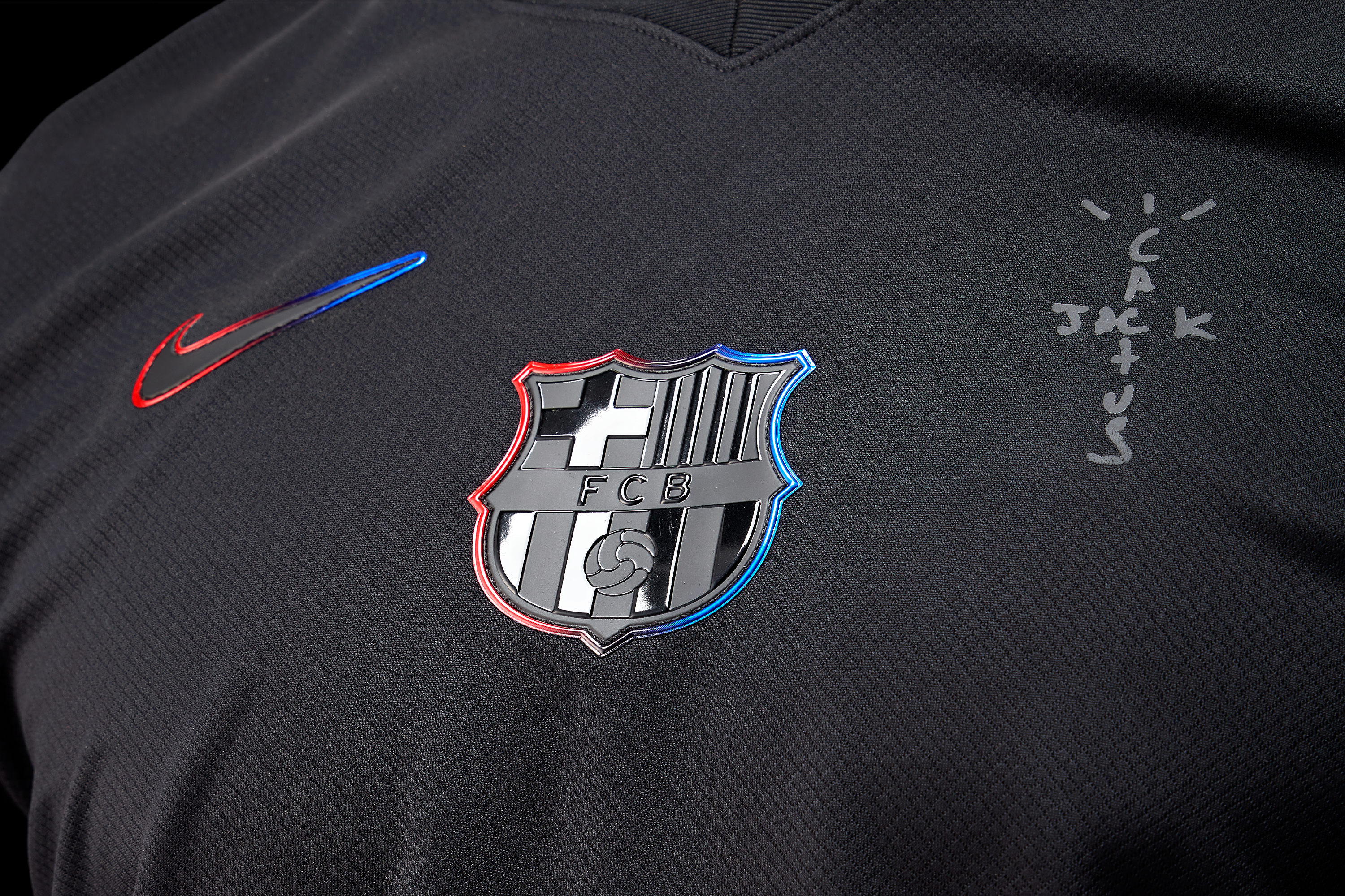 FC Barcelona and Spotify are doubling down with another Travis Scott Cactus Jack jersey